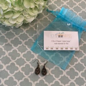 NEW Box of Happies Bronze Earrings